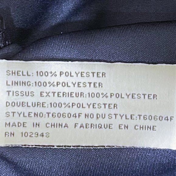 Tulle XS Navy Gingham Patterned Short Sleeve Mini Dress - Picture 5 of 6